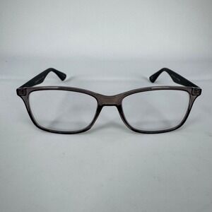 Enhance Eyeglasses Model‎ 4200 Grey Black Frames ONLY Unisex 56 17 145 Modern